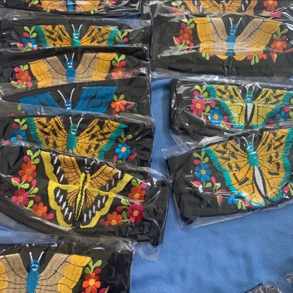 Triple layer Reusable embroide Mexican fac… - Picture 2 of 4